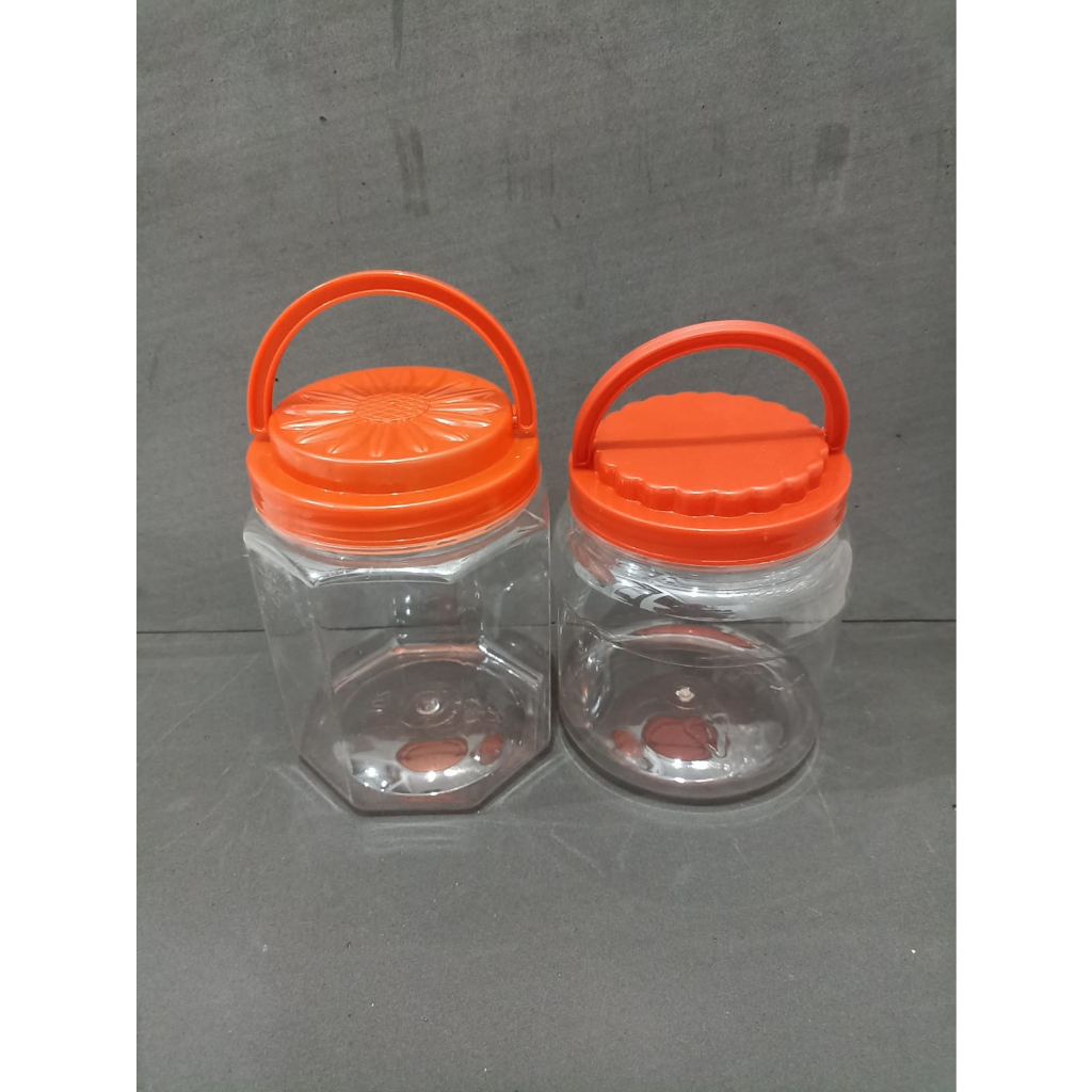 Toples Plastik Kue Kering 1000 ML