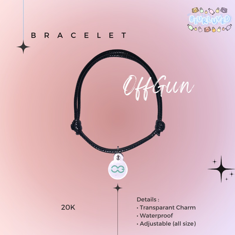[READY&PO] OffGun gelang bracelet off gun gmmtv thai merch
