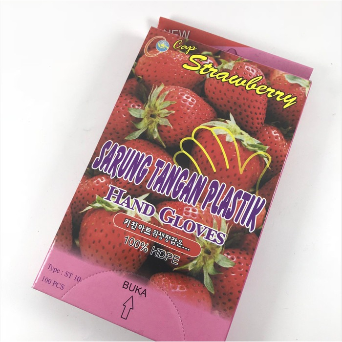 NUZ - SARUNG TANGAN STRAWBERRY @MJ