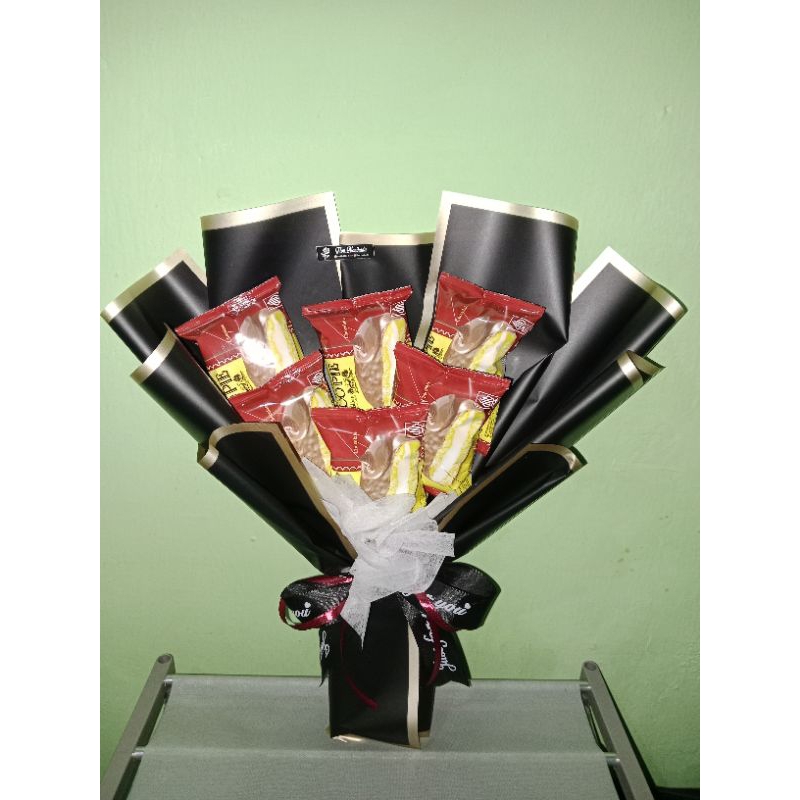 

Buket Snack isi Chocopie, Bisa buat hadiah atau gift atau wisuda