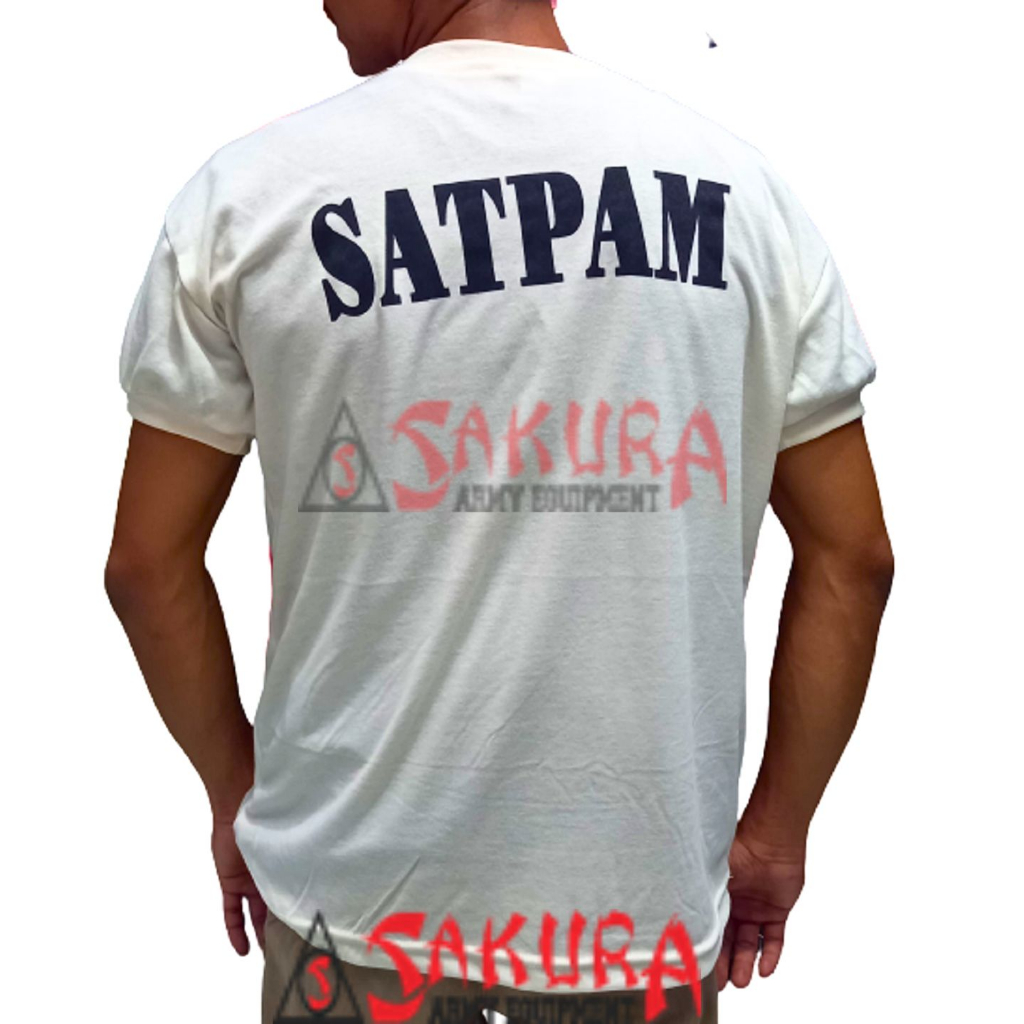 Kaos Satpam Cream Terbaru Kaos Security Baru Warna Cream