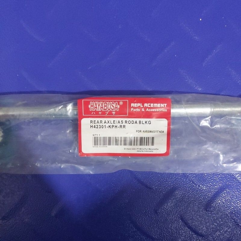 as roda belakang Karisma / Supra Fit New