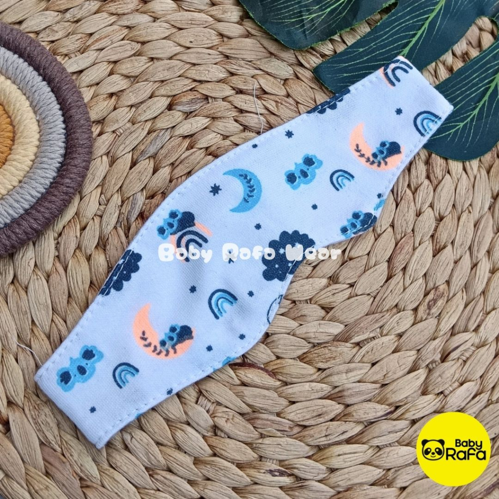 3 Pcs Kacamata Jemur Bayi Penutup dan Pelindung Mata Bayi Serian NAVY merk SNI Bolo - Bolo