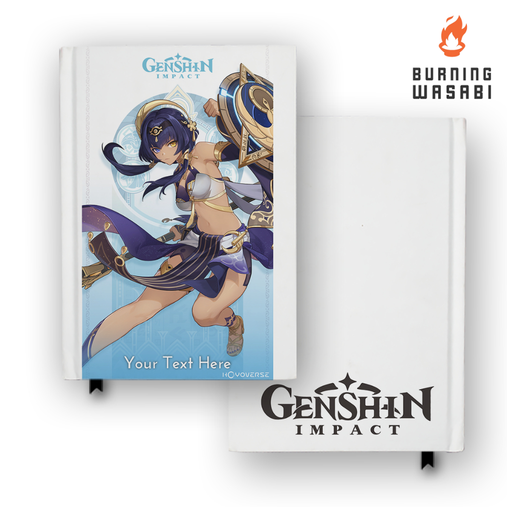 

Buku Catatan Notebook Genshin Impact Candace Custom Nama Agenda Jurnal Diary Hardcover A5 A6