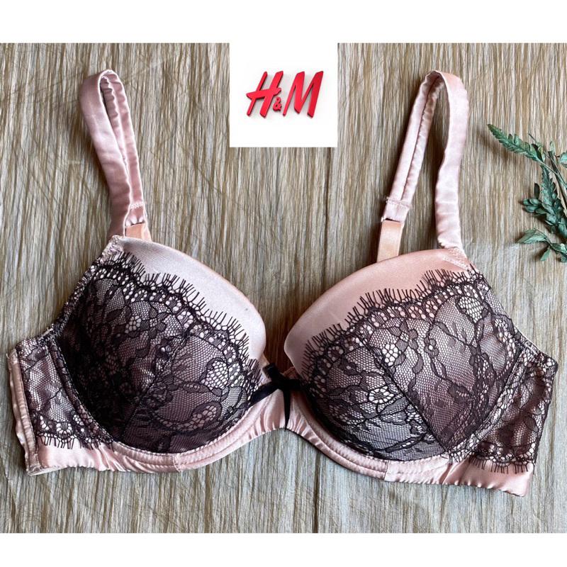 H&M BRA 34B/B75 BH BERKAWAT BUSA TIPIS