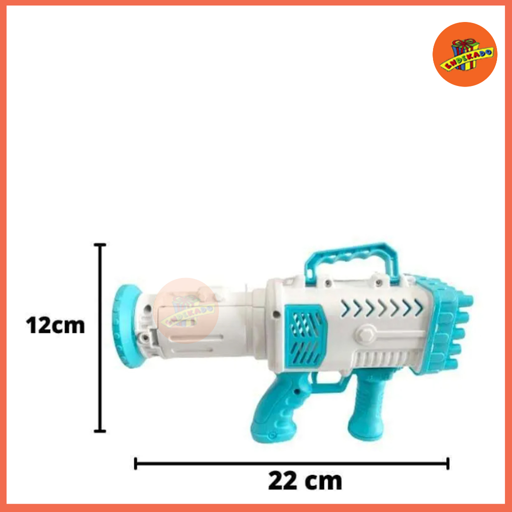 MAINAN ANAK TEMBAK GELEMBUNG - BUBBLE GUN -PISTOL GEMLEMBUNG