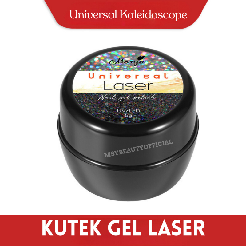 MSY Kutek Gel Puding Universal Laser Rainbow Cat Eye UV LED Nail Gel 5ml/Nail Polish Gel Unilaser Monja