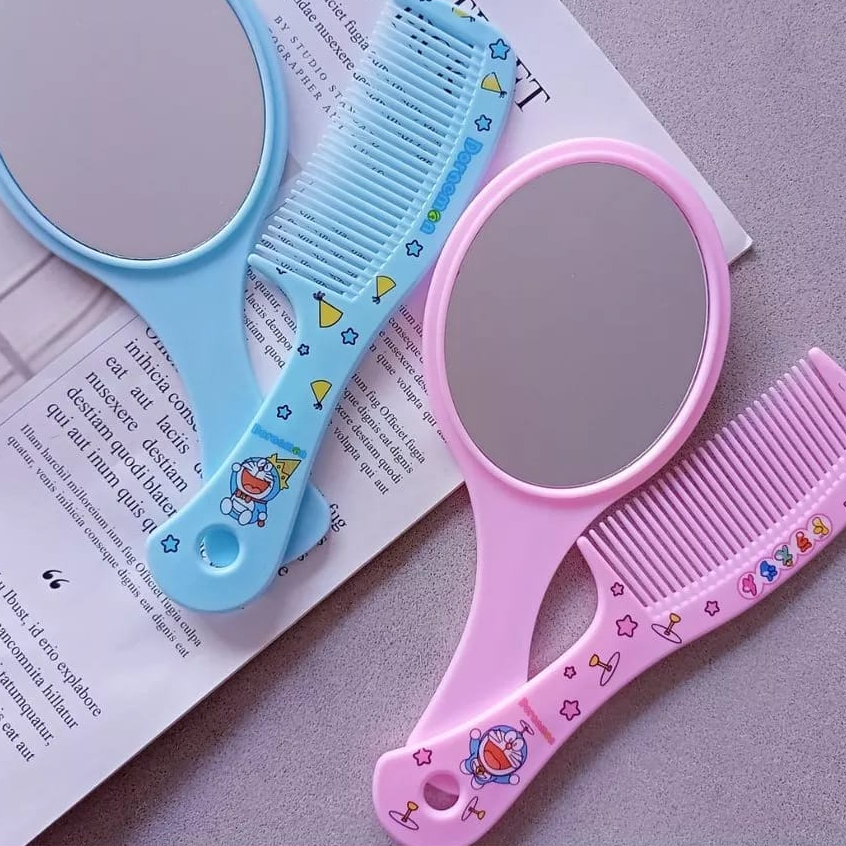 KACA DAN SISIR SET CERMIN MAKE UP SET KARAKTER - SISIR CERMIN SET