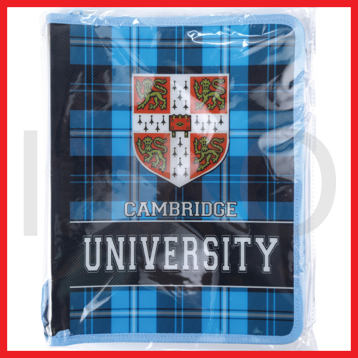 

KIKY A5 ZIPPER BAG UNIVERSITY