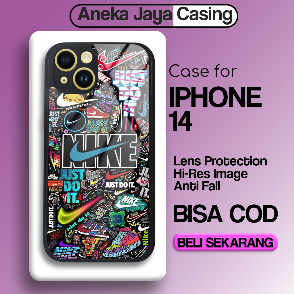 Case Hp Iphone 14  Casing Iphone 14 Motif Brand Aesthe Sofcase Case Hp Casing Anime Case Aesthetic C