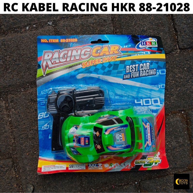 RC KABEL RACING HKR 88-21028 (MAiNAN MOBIL REMOT dengan KABEL)