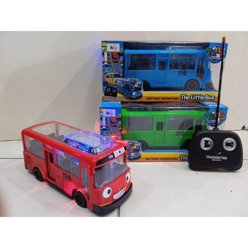 MAINAN RC BUS TAYO MOBIL REMOT MAINAN ANAK