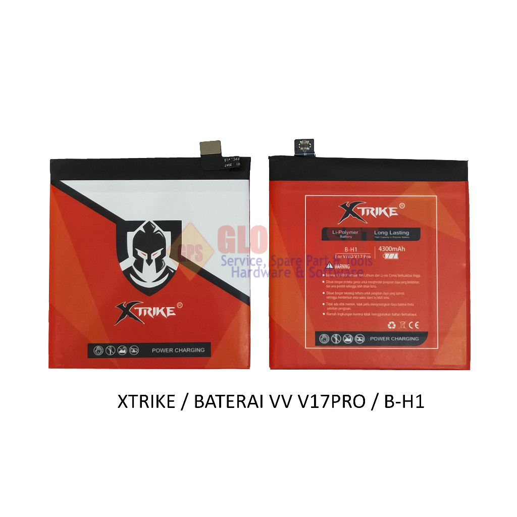 XTRIKE / BATERAI VIVO V17PRO / BATRE B-H1 / BATERE