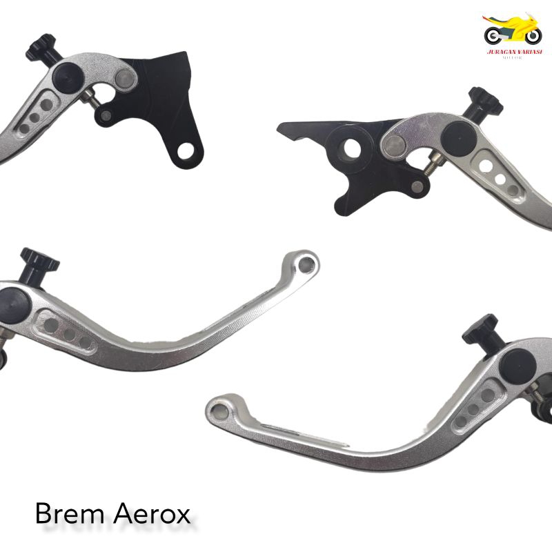 Handel handle Aerox stelan CNC handle rem Variasi PNP Aerox 155 Lexi