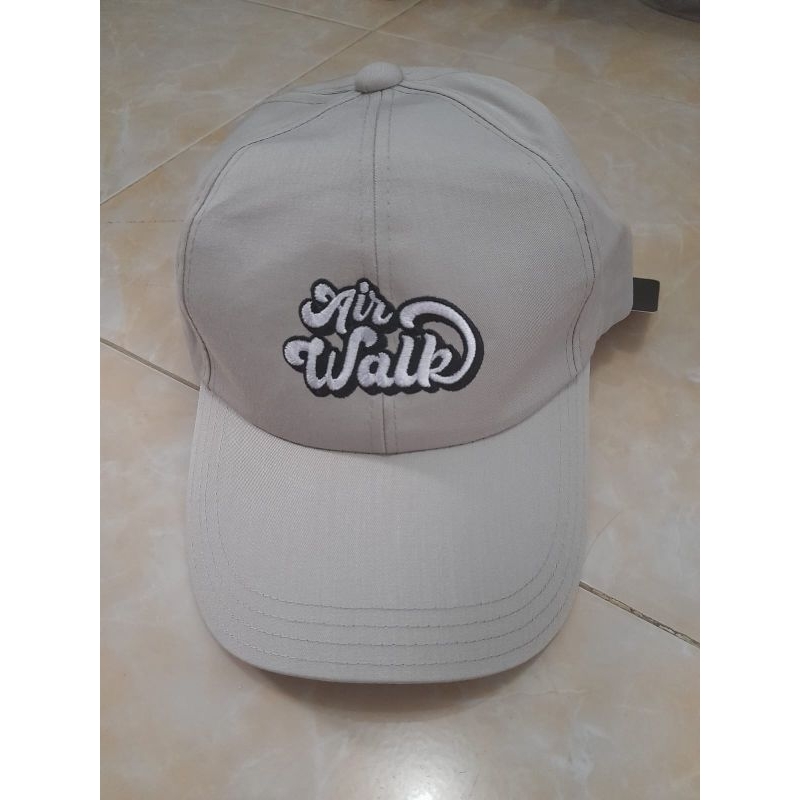 Topi Airwalk Shawn Unisex Casual caps- Khaki ORIGINAL (BARU)