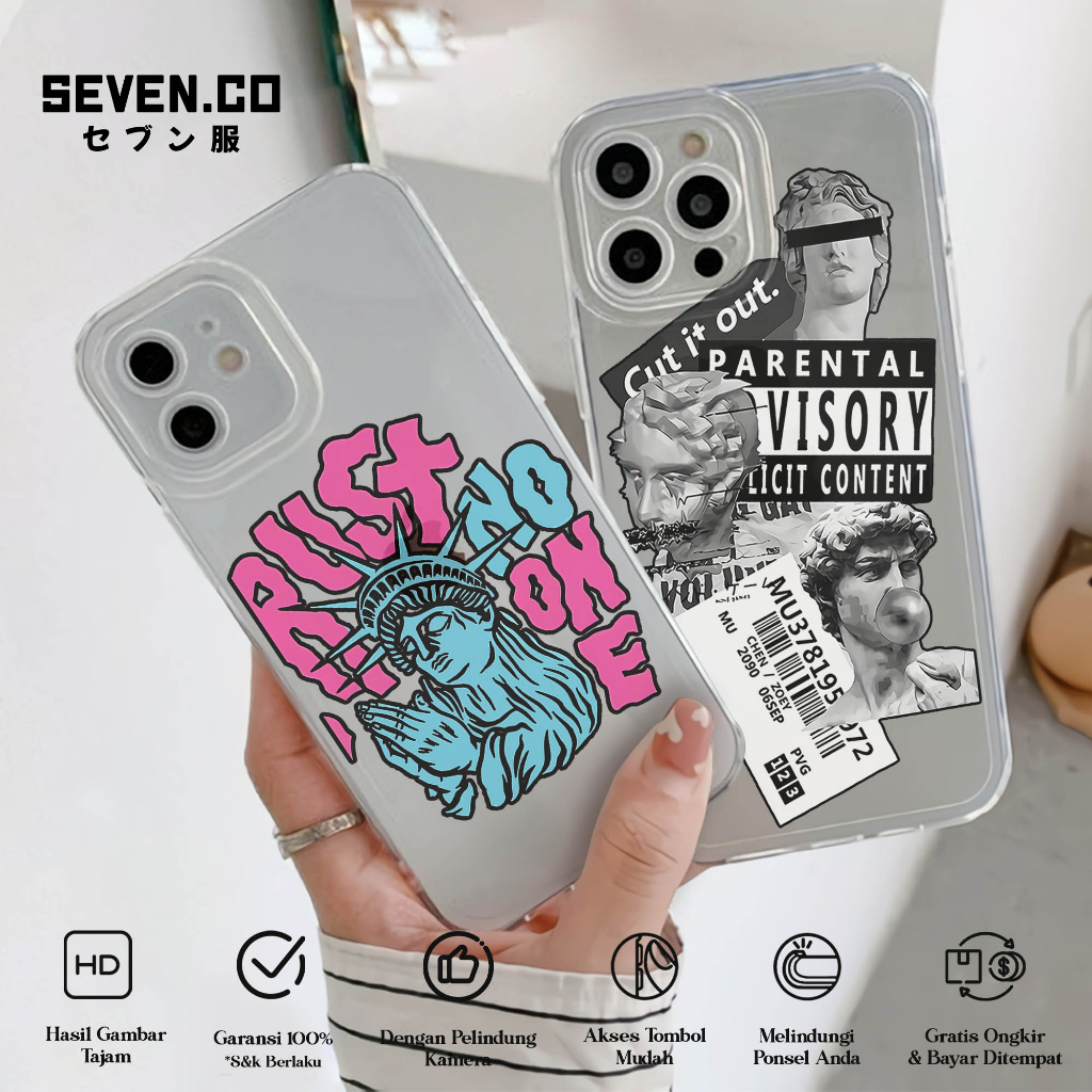 Case Infinix Smart 5 6 Ram 2 6 Ram 3 6 Plus Hot 12 12I 12 Play 12 Pro 10 11 Play 20S 20 SevenCase [ 