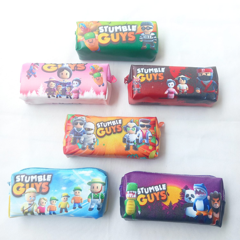 

Tempat Pensil Jumbo Kotak Pensil Karakter Stumble Guys Zipper Bag