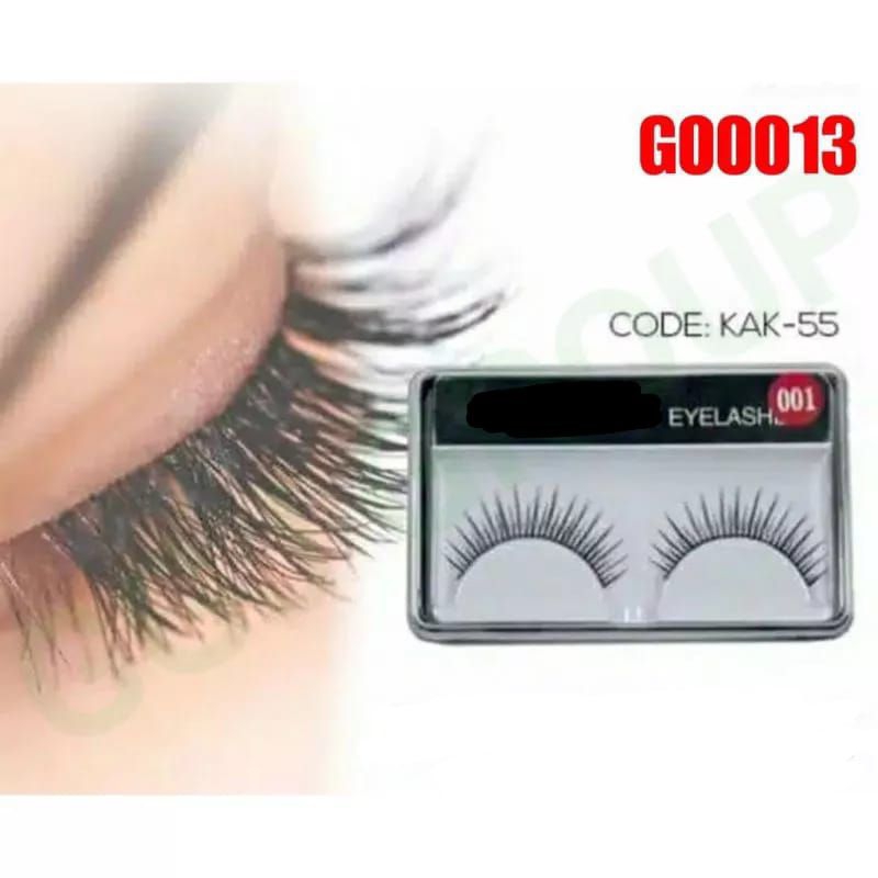 Bulu Mata Palsu Natural / Fake Lashes / Lem Bulu Mata