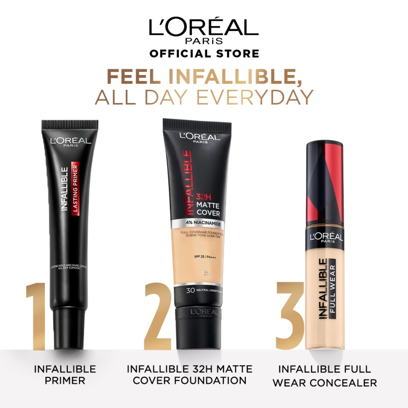 L’Oreal Paris Infallible 32 Hr Matte Cover Liquid Foundation