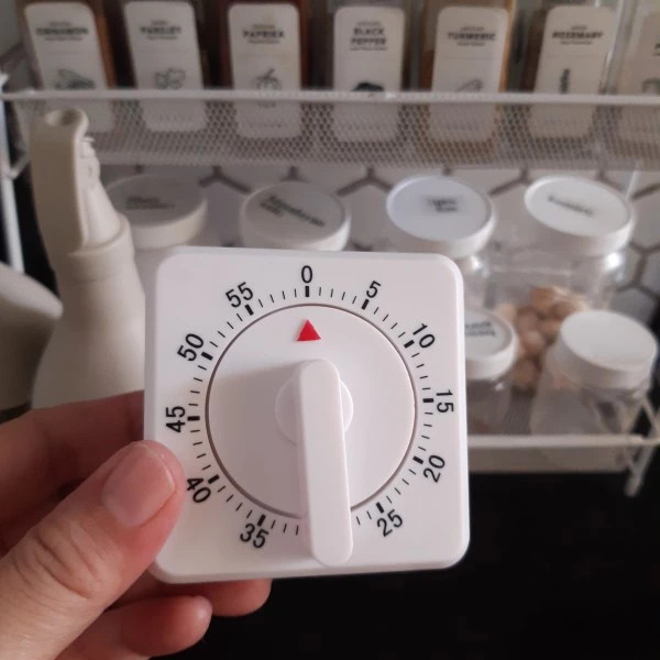 Timer Putar Manual / Alarm Mechanical Timer / Analog Kitchen Timer / Pengatur Waktu