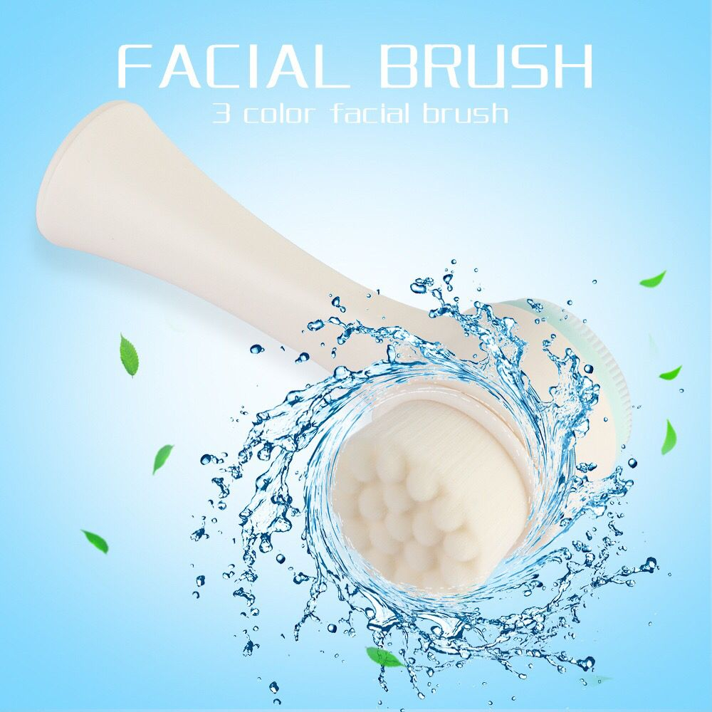 Original Maange Facial Cleaning Brush Sikat Pembersih Wajah Dua Sisi