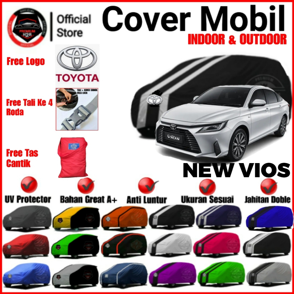 Cover Mobil New Vios/ Selimut Mobil New Vios/ Sarung Mobil New Vios