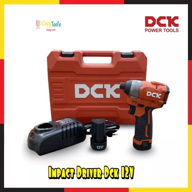 Impact Driver Cordless Brushless 12V DCK KDPL04-8EK