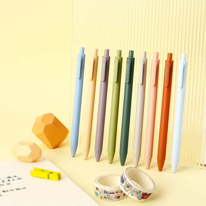 

Pulpen Mekanik Pastel Macaron 9 Warna #ST055 / Pena Mekanik Makaron Tinta Hitam