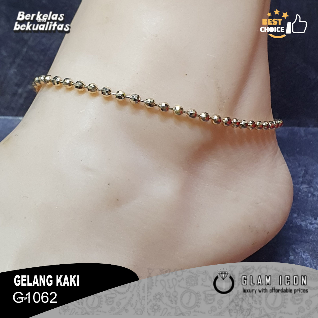 Gelang Kaki bijih lada disco G1062 GKG