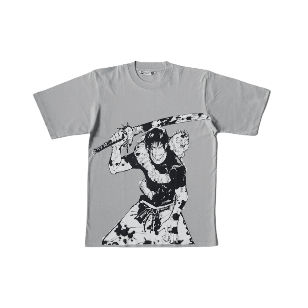 T-shirt Anime JUJUTSU KAISEN Fushiguro Toji JJK | Baju Anime Jepang | Kaos Manga Panel | Cotton Comb