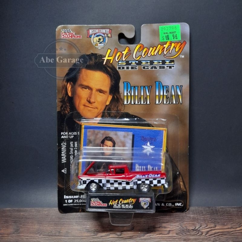 racing champions hot country billy dean nascar