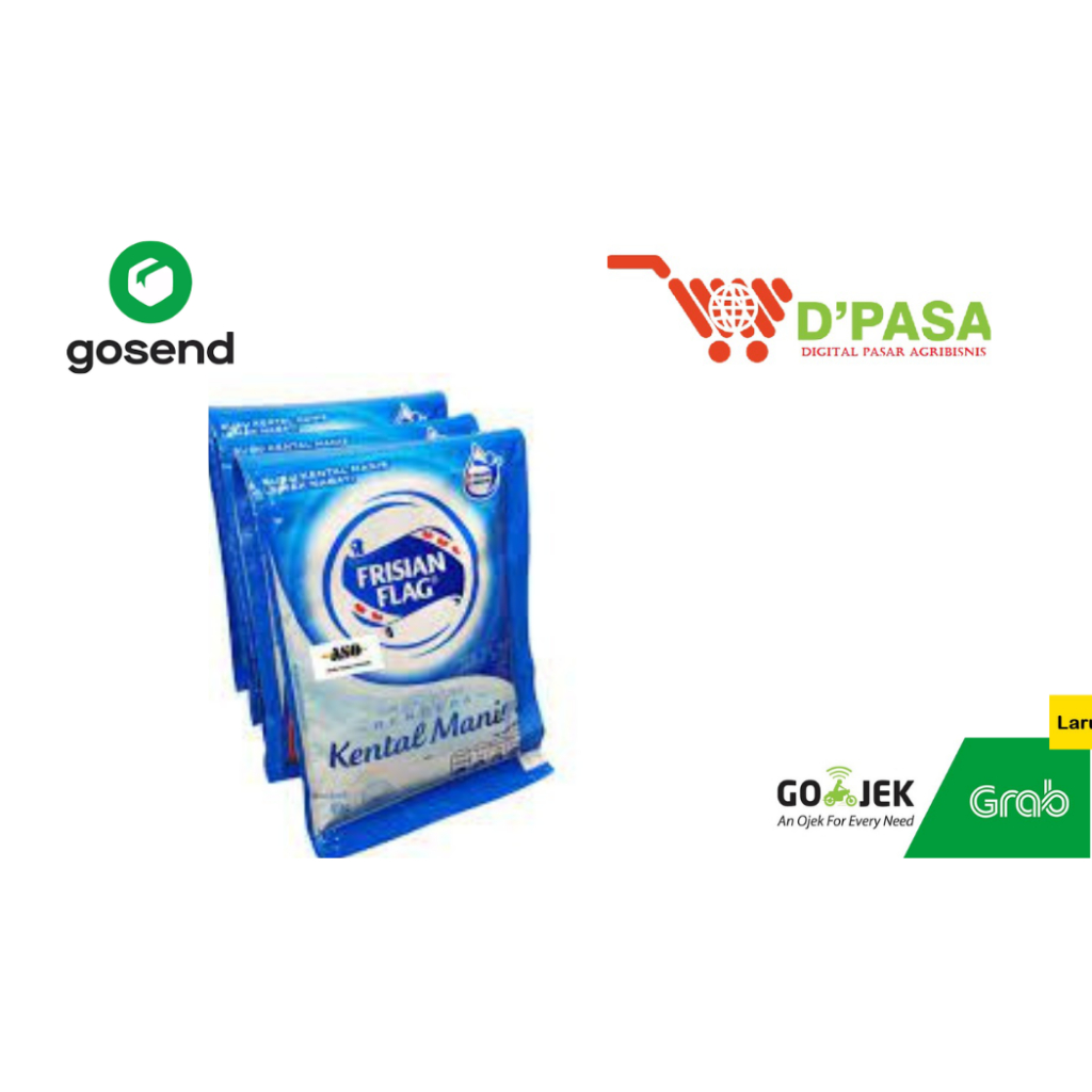 

KIRIM INSTAN Frisian Flag susu Kental Manis putih Sachet / sak ( isi 6pc)