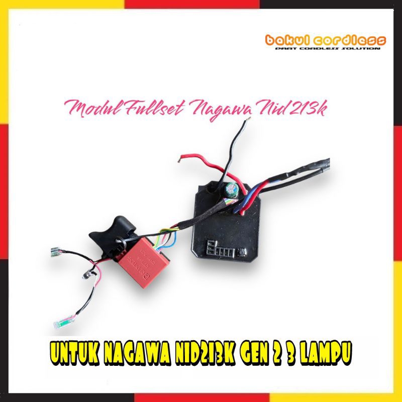 Saklar Esc Modul Brushless Nagawa Nid 213K Gen 2