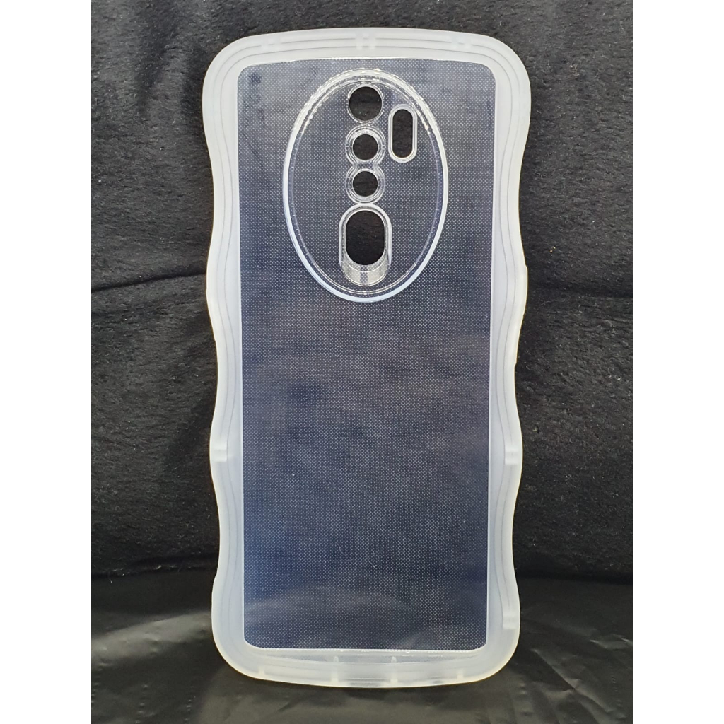 SOFTCASE GELOMBANG CLEAR CASE BENING OPPO A9 2020 / A5 2020