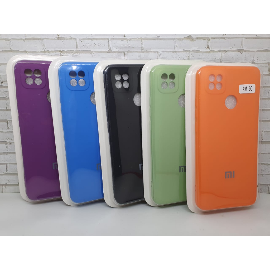 SOFTCASE SILICON RUBBER PLUS LOGO REDMI 9C / 10A