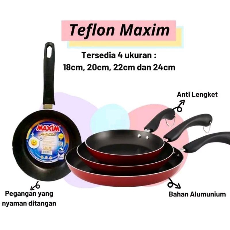 TEFLON MAXIM ANTI LENGKET