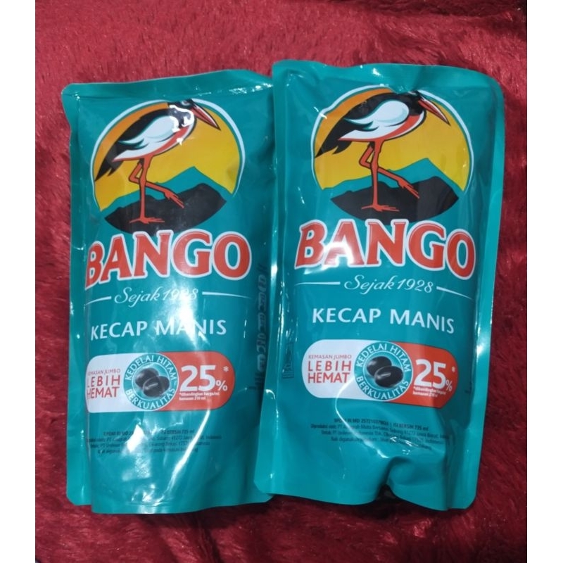 

Bango kecap manis 520 dan 735 ml