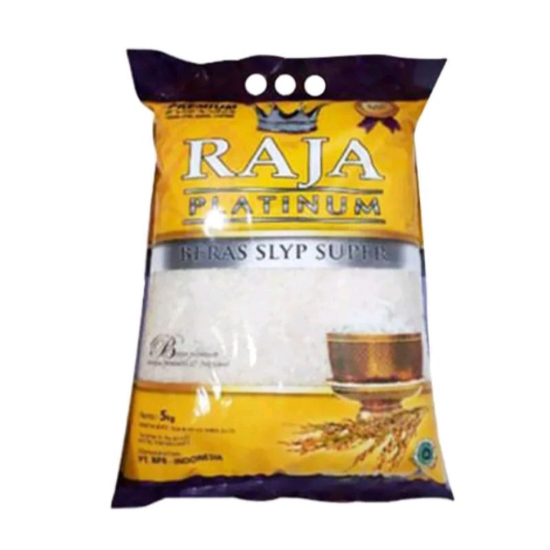 

Beras raja platinum 5kg