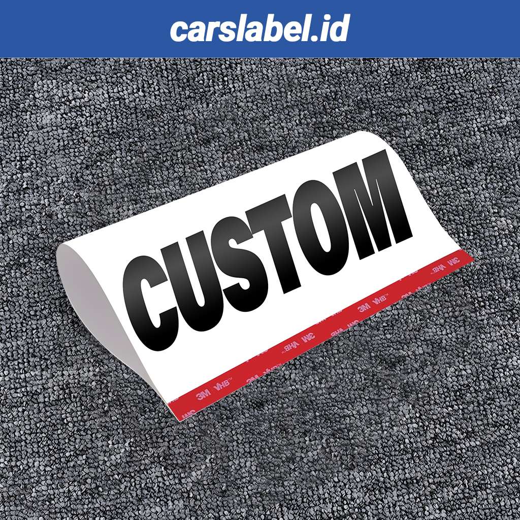 

CUSTOM - Label Tag Mobil - Variasi Penutup Pintu Bagasi - Hiasan Stiker Lego Mobil Viral