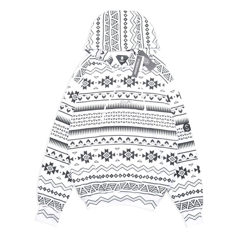 Sweater Hoodie Pria Baster Cold Pattern Flocking