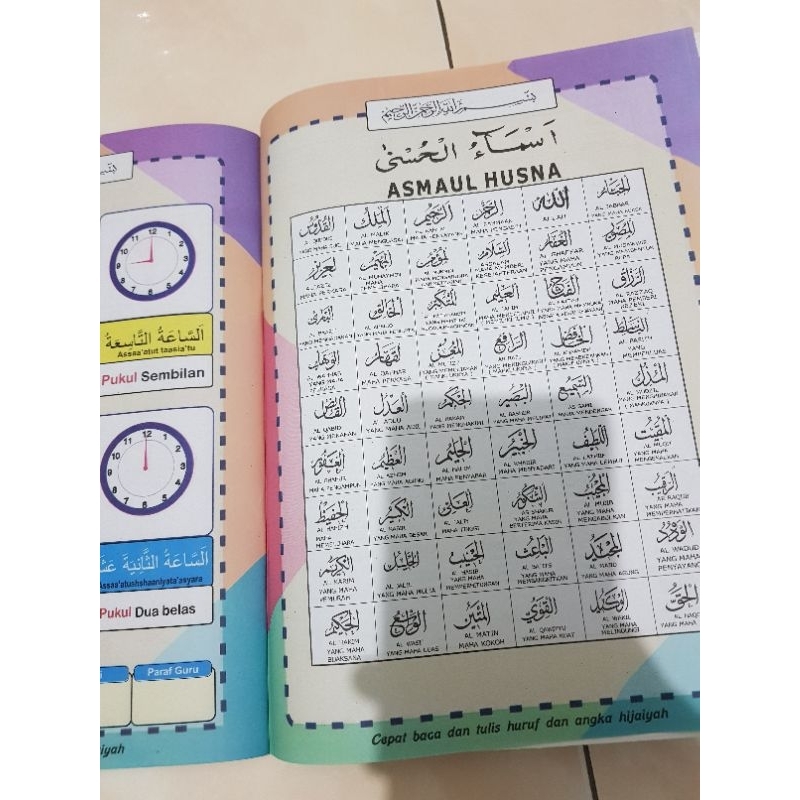 Buku Anak Cepat Baca Tulis Huruf HIJAIYAH -Gamma Kids