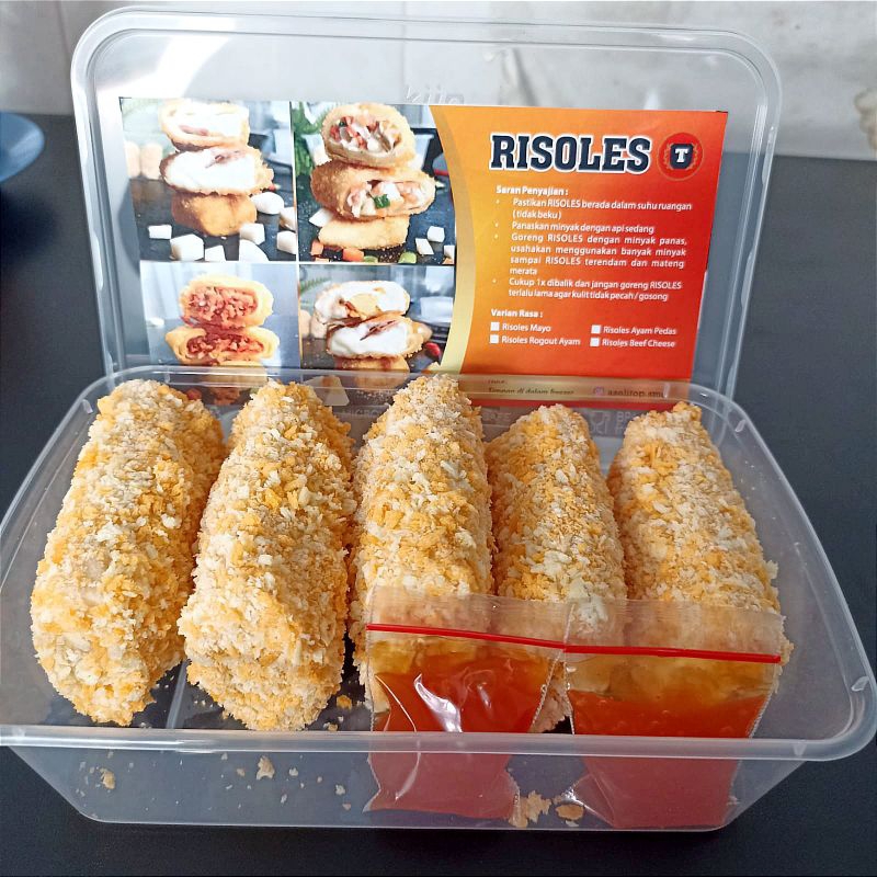 

RISOLES MAYO ISI 5 (FROZEN) MURAH ENAK