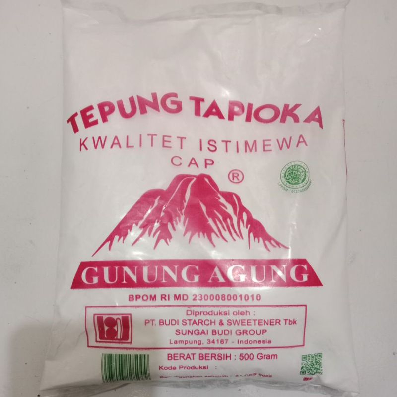 

TAPIOKA GUNUNG AGUNG 500gr