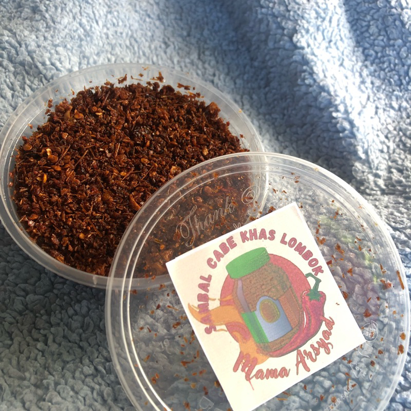 

sambal totok/sambal kering sambal mama arsyad