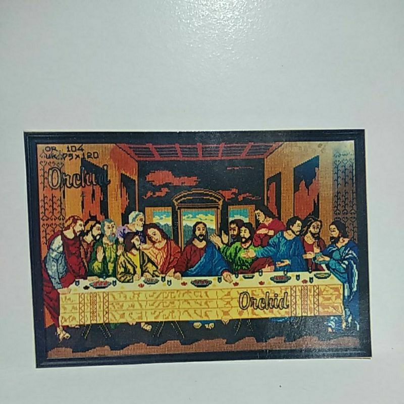 Paket Sulam Strimin Kristik Orchid 104