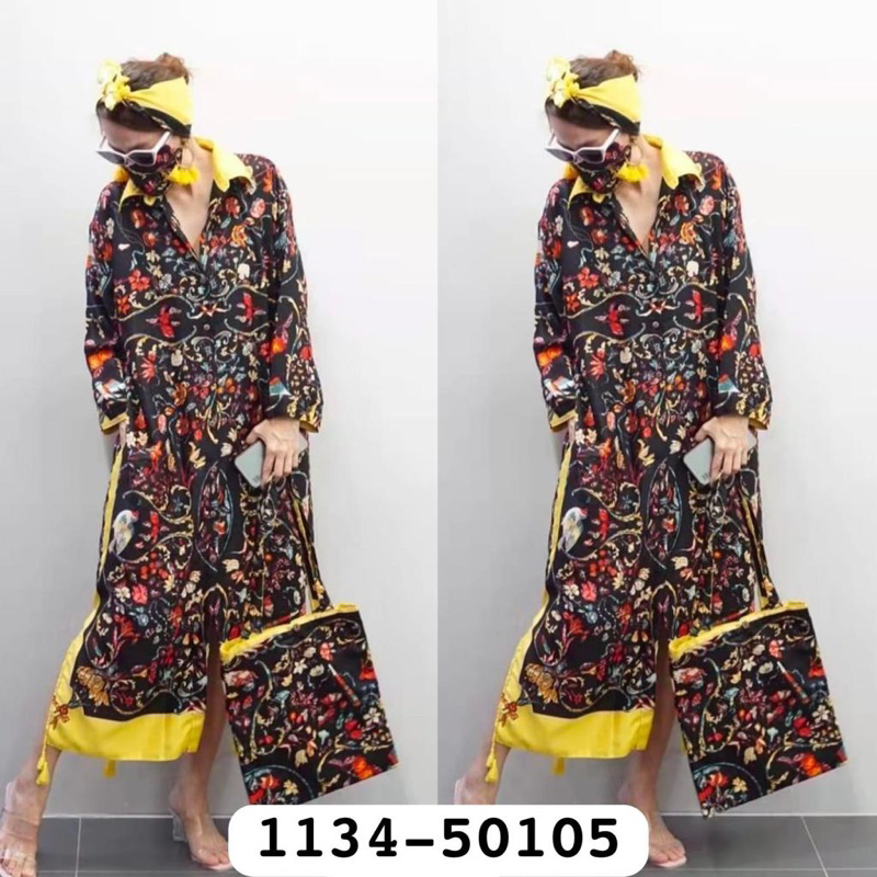 TUNIK SISTERZZ TUNIK MOTIF DRESS BANGKOK TUNIK ETNIK BOHEMIAN TUNIK ZARA DRESS VINTAGE MOTIF ABSTRAK