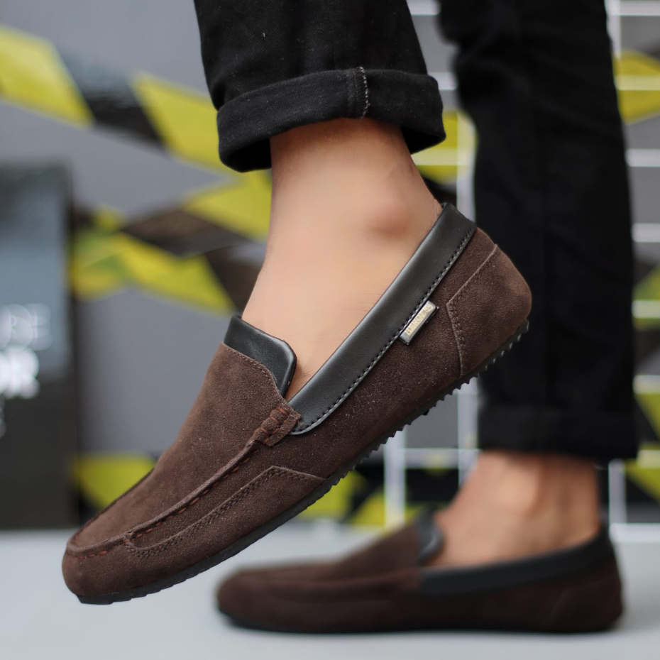 Sepatu Casual Slip-on Hitam Kerja Pria Crafs Kilian