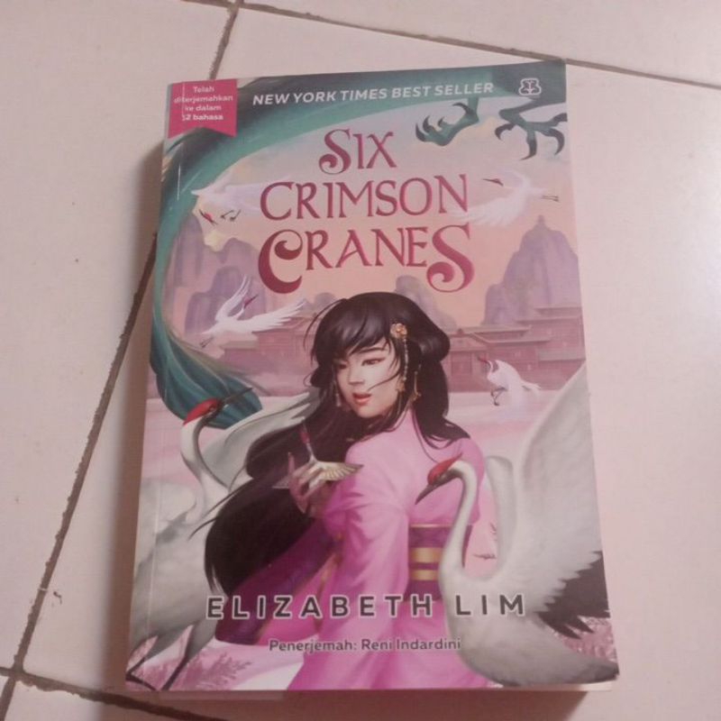 Six Crimson Cranes (preloved)