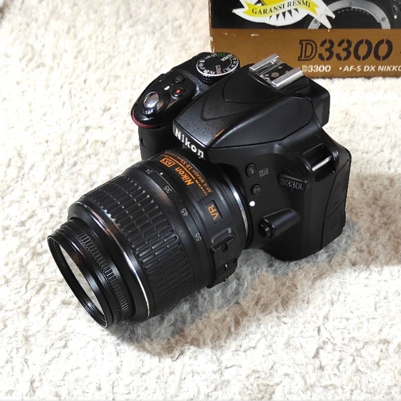 Nikon D3300 kits Lens AFS 18-55 mm VR