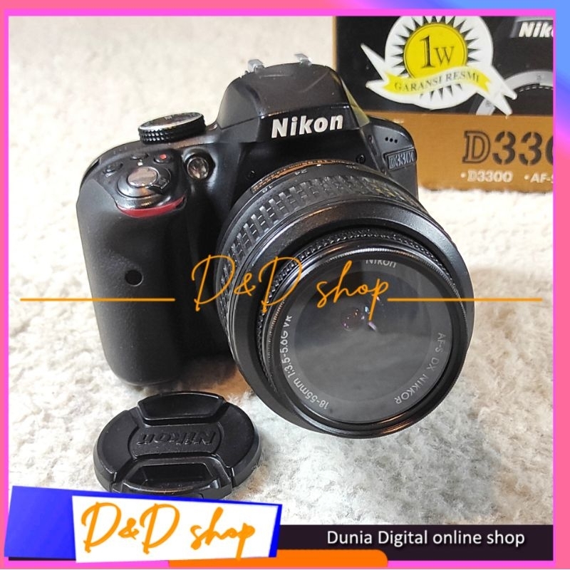 Nikon D3300 kits Lens AFS 18-55 mm VR